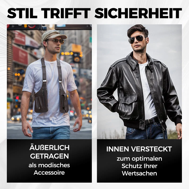 Diebstahlsichere Umhängetasche mit verstecktem Design | Kompakte Anti-Diebstahl Tasche für Reisen & Alltag | Sicher & Praktisch