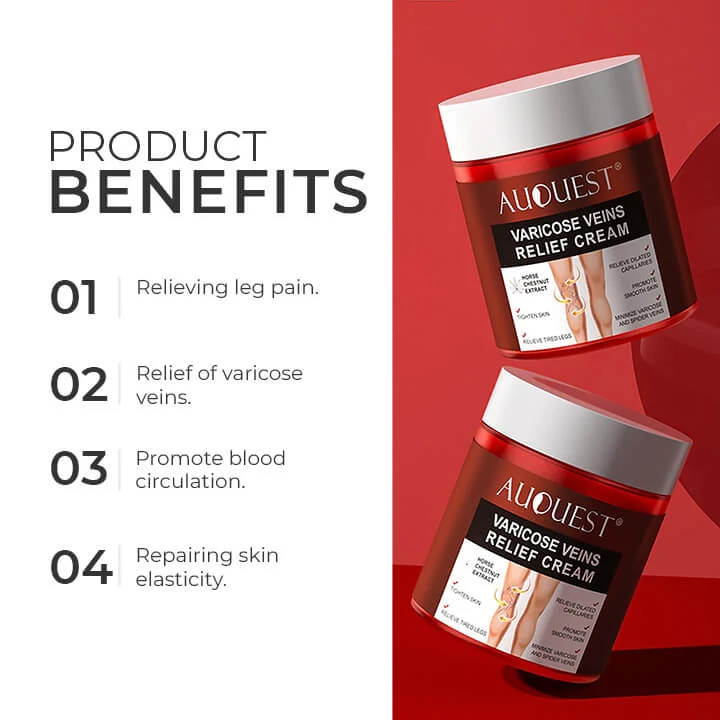 Beinpflege Creme 1+1 Set | kühlende & pflegende Formel | für schwere, müde Beine | 30–50 ml