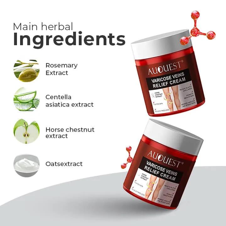 Beinpflege Creme 1+1 Set | kühlende & pflegende Formel | für schwere, müde Beine | 30–50 ml