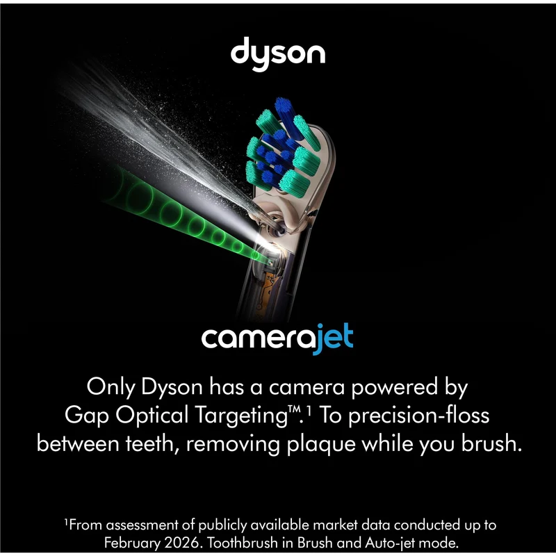 Dyson CameraJet™ Electric Toothbrush With Flosser and Starter Kit (Ultra Blue)