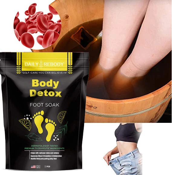 HerbalFootSculpt™ Kräuter-Entgiftungs- und -Reinigungsfußbad-Perlen