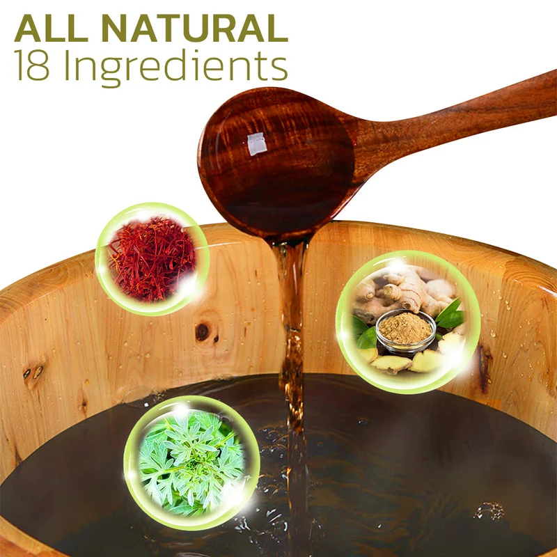HerbalFootSculpt™ Kräuter-Entgiftungs- und -Reinigungsfußbad-Perlen