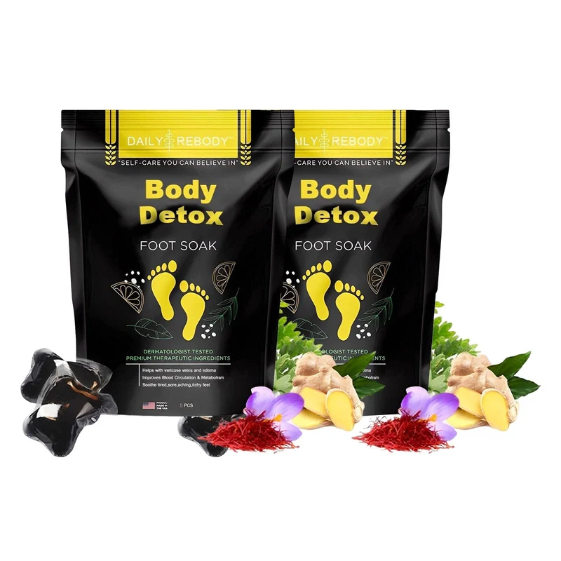 HerbalFootSculpt™ Kräuter-Entgiftungs- und -Reinigungsfußbad-Perlen
