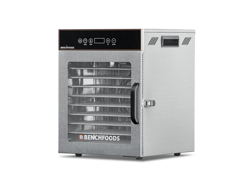 Benchfoods Food-Grade Stainless Steel Dehydrator 10 Tray Biltong Bundle (0-199 hrs)