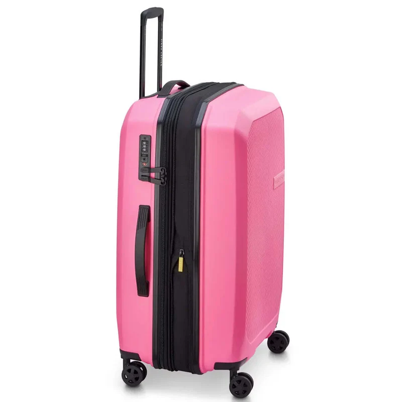 Delsey Anvers 55 cm 4 Wheel Expandable Carry-on Suitcase - Pink
