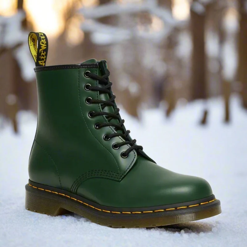 Herren Schnürstiefel | Klassisches Design | Gepolsterter Komfort | Eco-Leder