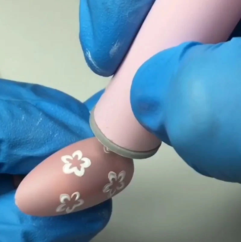StempelPerfekt™ Nail Art Stempelstift | Präzise Poliermuster | Schnelltrocknende Tinte | Kompakt & Einfach zu Reinigen