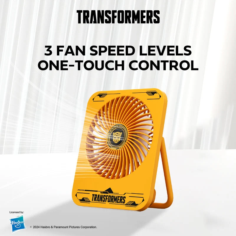 Transformers TF-F01 Portable Desktop Fan (White)