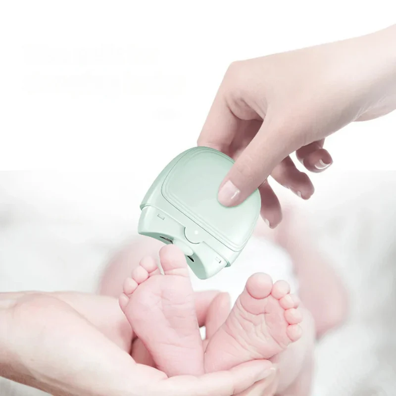 Elektrischer Nagelknipser | Sanftes Nagelpflegegerät mit Rotationssystem und USB-Aufladung für Hände und Füße