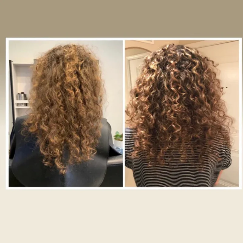 2-in-1 Lockenbürste für definierte Locken | Entwirrt sanft & reduziert Frizz | Für nasses & trockenes Haar | Für alle Haartypen