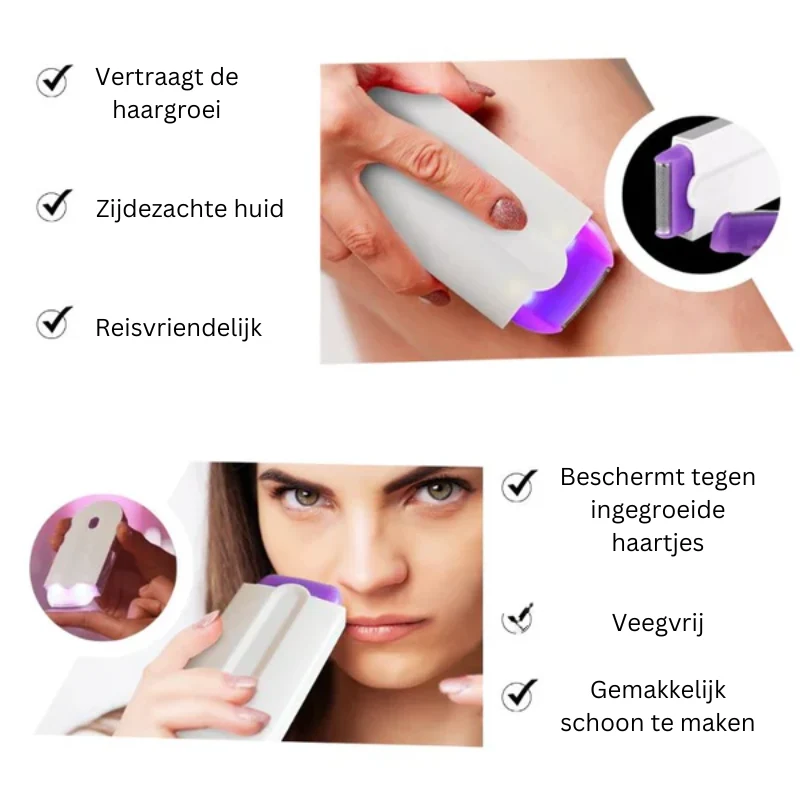 IPL Laser Haarentferner Gerät für Zuhause | Schmerzfreie Haarentfernung | Dauerhafte glatte Haut