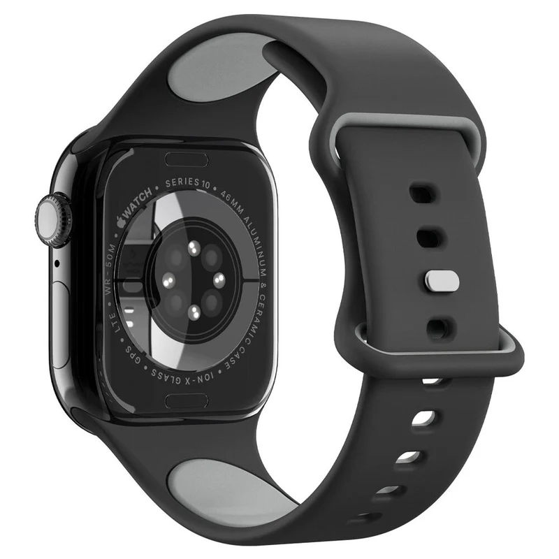 Spigen Apple Watch 49mm 46mm 45mm 44mm 42mm Nano Pop Band (Black Sesame)