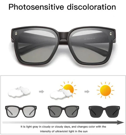 Überbrille mit UV400 Schutz für Damen & Herren | Sonnenbrille zum Überziehen über Sehhilfe | leichte Outdoor & Reisebrille