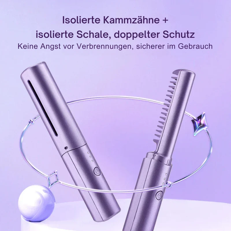 SleekStyle™ Mühelos glattes Haar mit kabelloser Bequemlichkeit