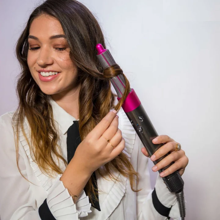 6-in-1 Heißluft-Hairstyler Set mit Aufsätzen & Box | Trocknen, Locken, Glätten & Volumen | 3 Stufen, für alle Haartypen