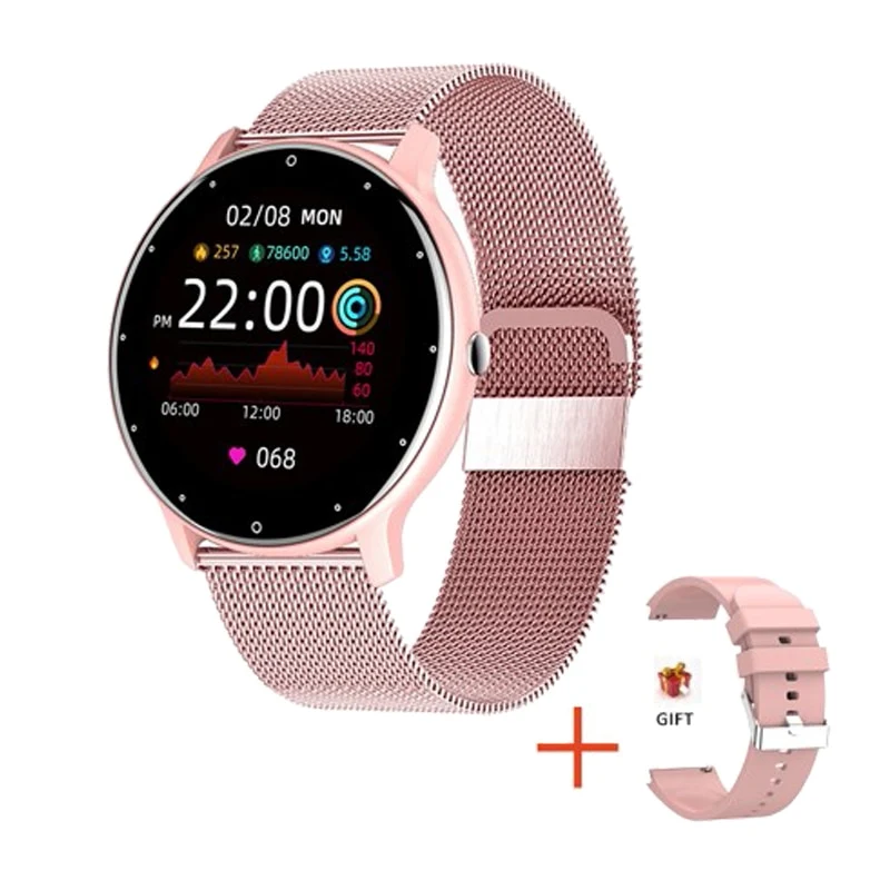 Pylomo GIZE Smartwatch | Multisport-Tracking | Wetteranzeige | Lange Akkulaufzeit | IP67 Wasserdicht