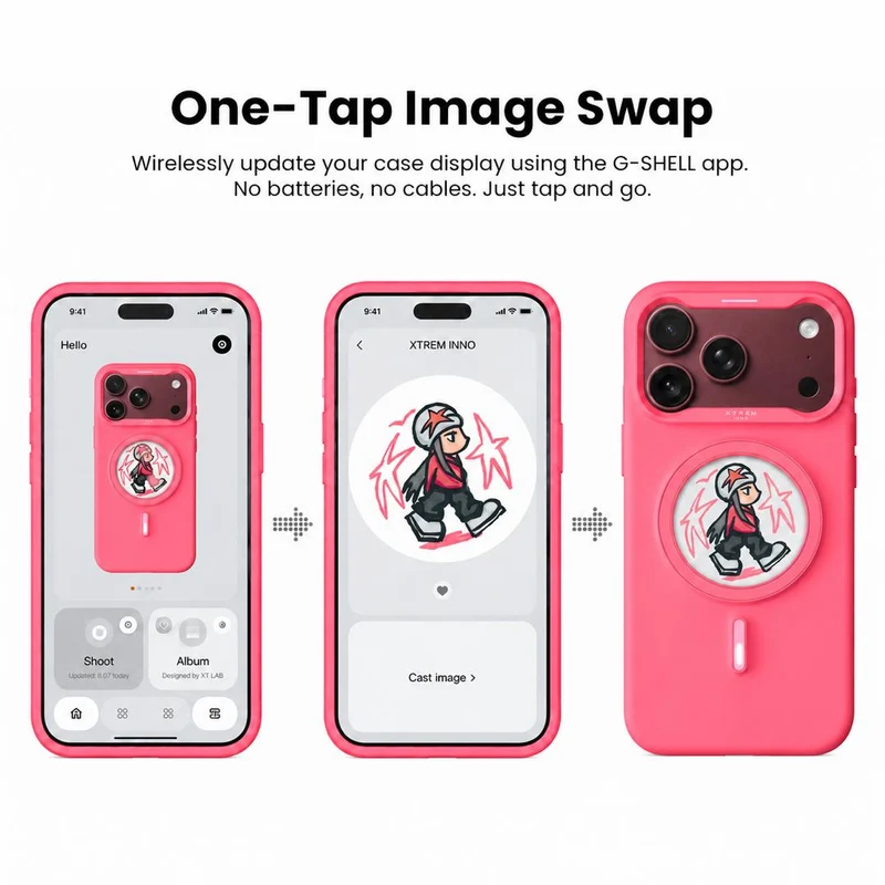 XTREM iPhone 18 Pro MagSafe Customisable Case (Berry Pink)