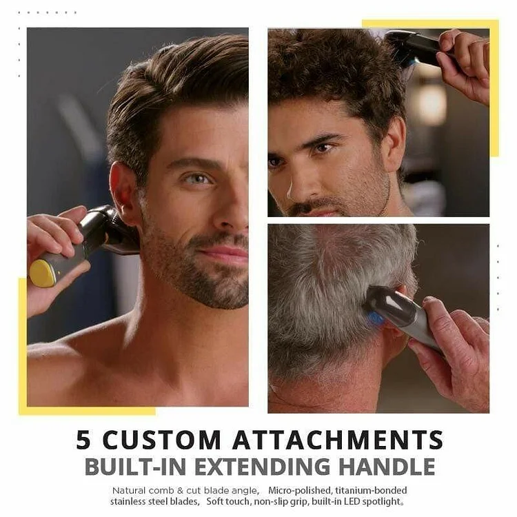 Pylomo™️ 5-in-1 Multi Rasierer l Kein teurer Friseur mehr nötig! (Letzter Tag 50% Rabatt)