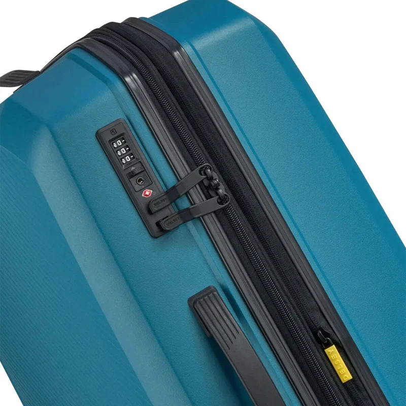 Delsey Anvers 55 cm 4 Wheel Expandable Carry-on Suitcase - Teal