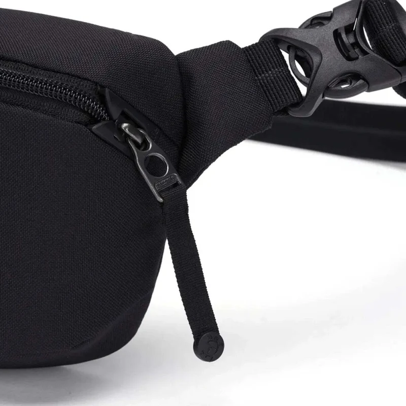 Pacsafe Go Anti-Theft RFID Blocking Slashguard Micro Sling Bag Jet Black