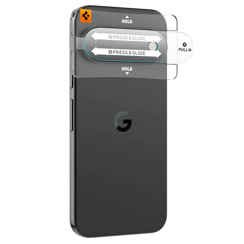 Spigen Google Pixel 11 Pro EZ Fit Pro GLAS.tR Optik 2PCS Camera Lens Glass Protector (Clear)