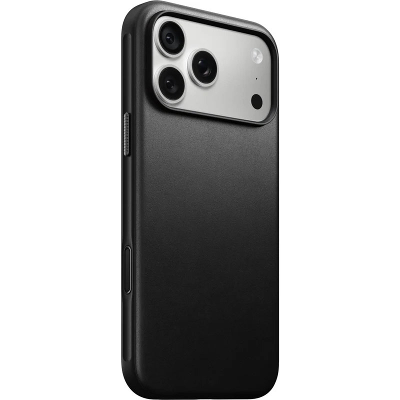 NOMAD Leather Case for iPhone 18 Pro Max (Black ECCO)
