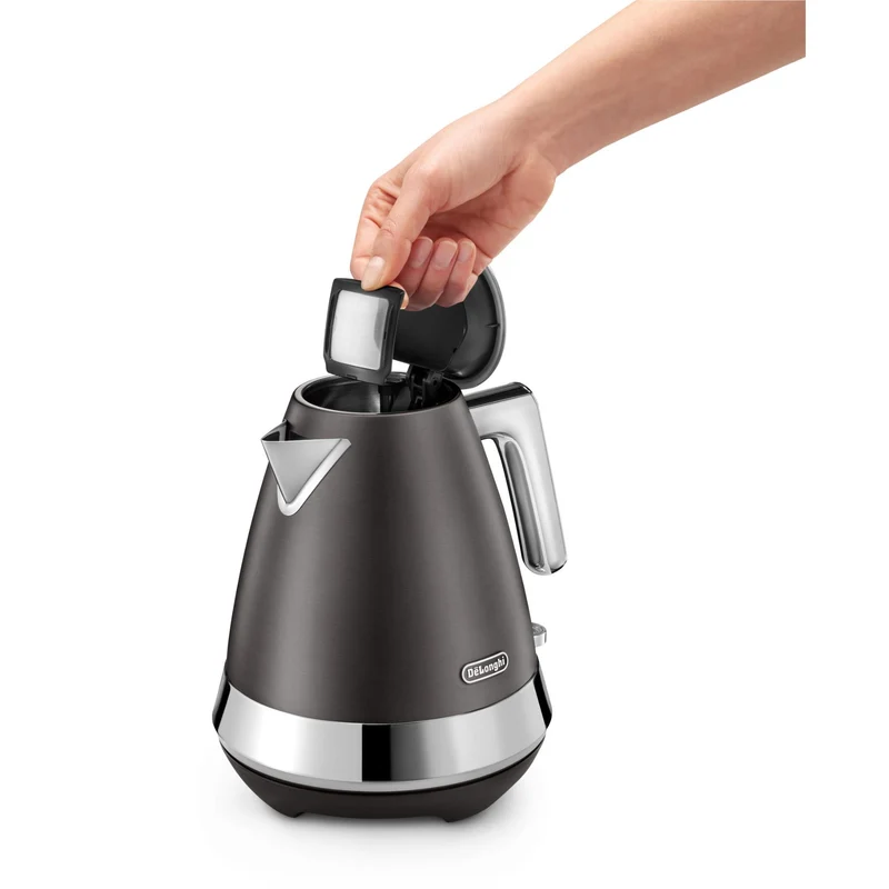 De'Longhi Diadema Kettle (Onyx Black)