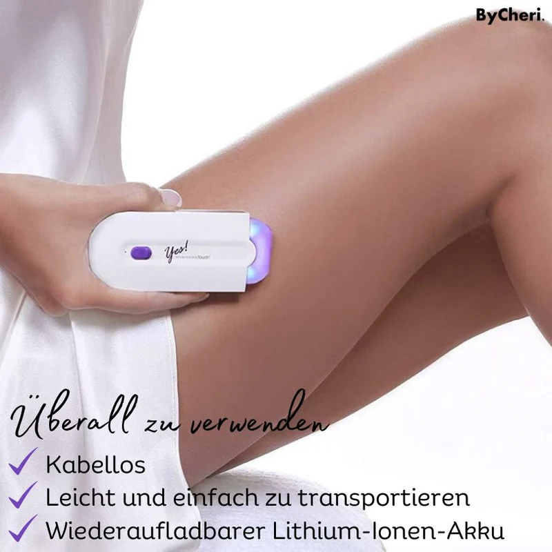 Schmerzfreier Haarentferner kabellos wiederaufladbar | Damen Epilierer & Trimmer für glatte Haut | sanfte Haarentfernung für alle Hauttypen