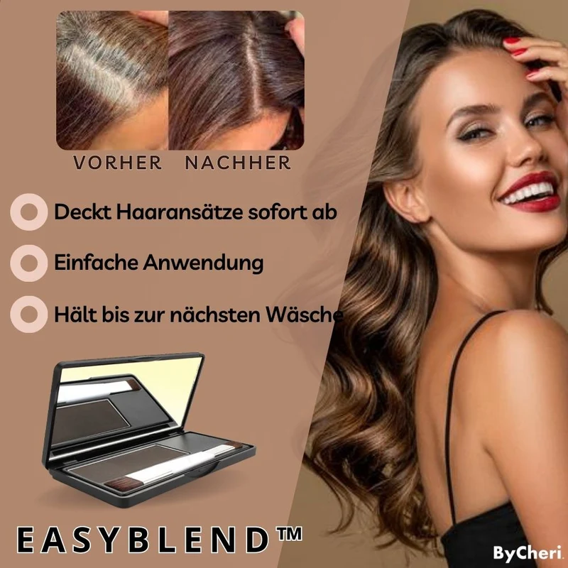 Haar Puder Ansatz Abdeckung | Grauhaar Kaschierung & Haarverdichtung | Wasserfestes Haar Make-up Set