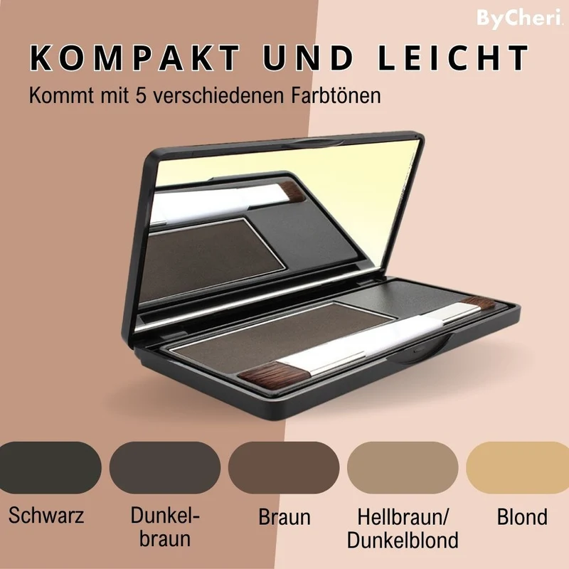 Haar Puder Ansatz Abdeckung | Grauhaar Kaschierung & Haarverdichtung | Wasserfestes Haar Make-up Set