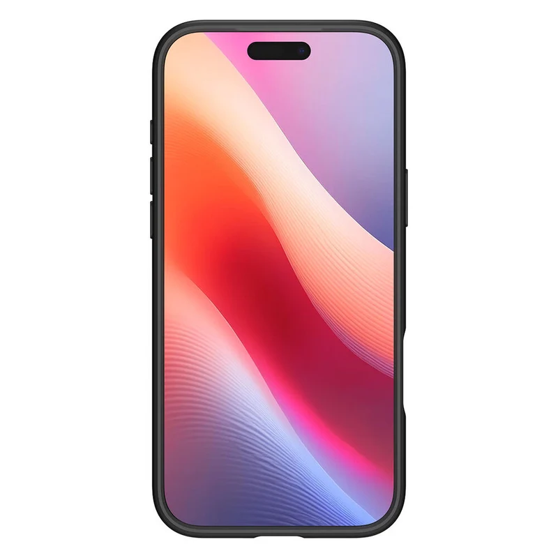 SPIGEN Ultra Hybrid MagSafe Case for iPhone 18 Pro Max/17 Pro Max (Frost Black Case/Orange Ring)