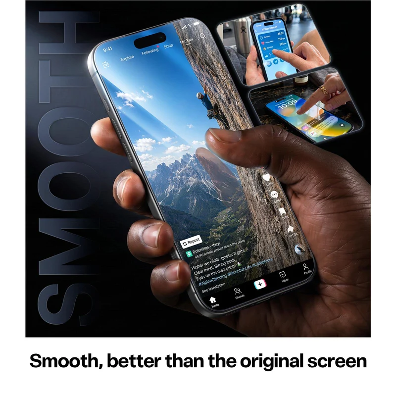 Torras HD Glass Screen Protector for iPhone 18 Pro