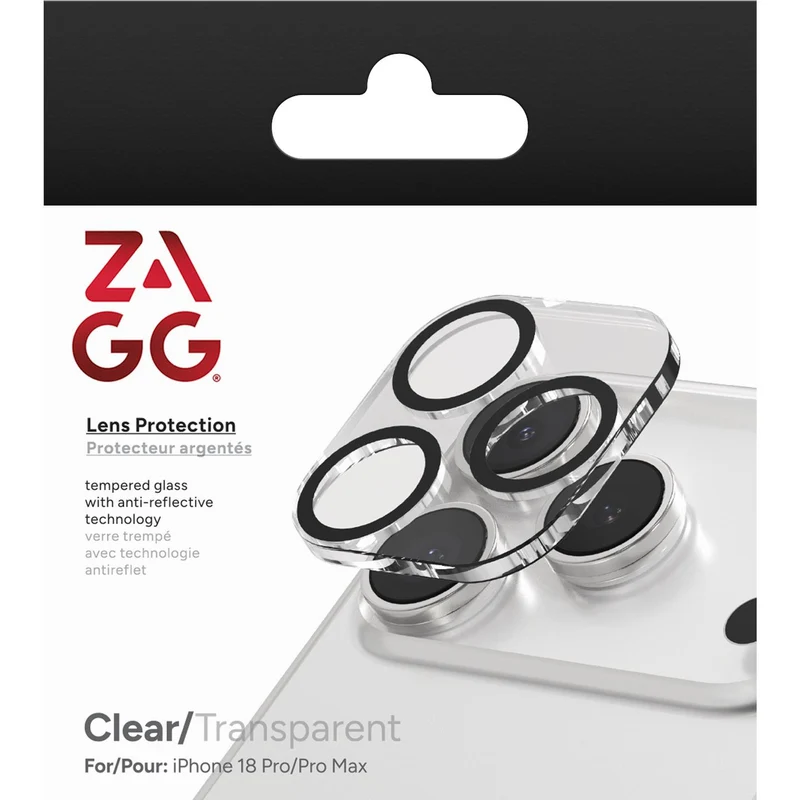 ZAGG InvisibleShield Glass Elite Anti Glare CameraFrame for iPhone 18 Pro/18 Pro Max