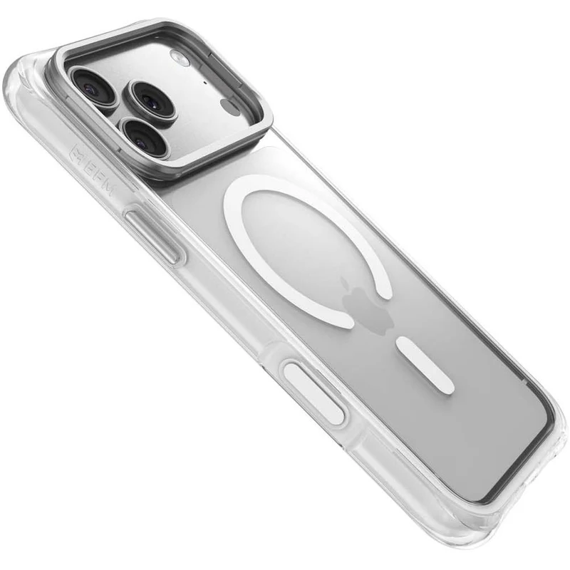 EFM Portland Case with D3O Zero for iPhone 18 Pro (White Clear)