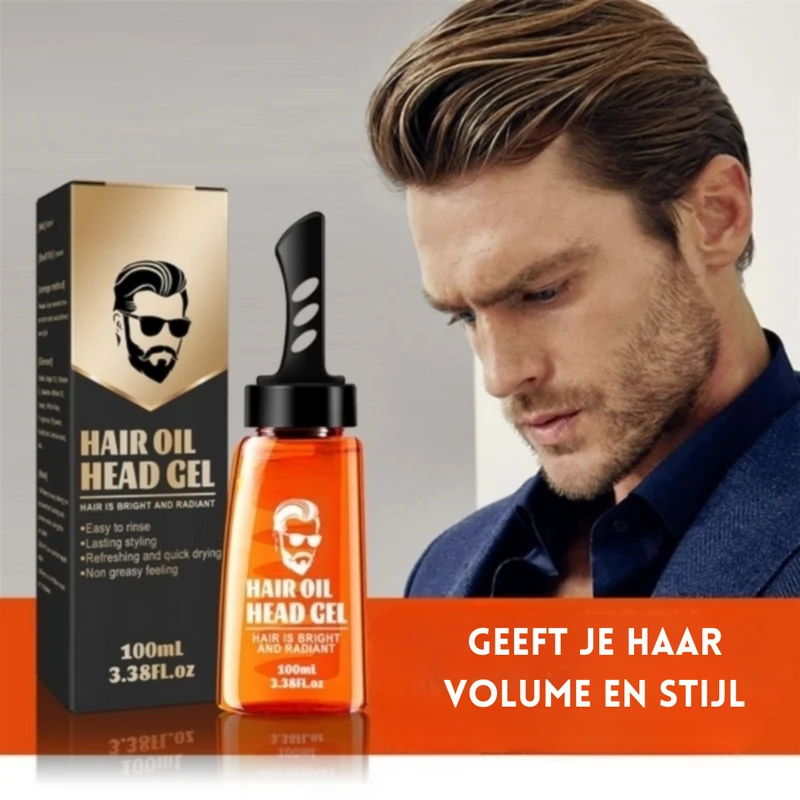 FrisurFix™ 2-in-1-Haargel mit Kamm (1+1 FREE)