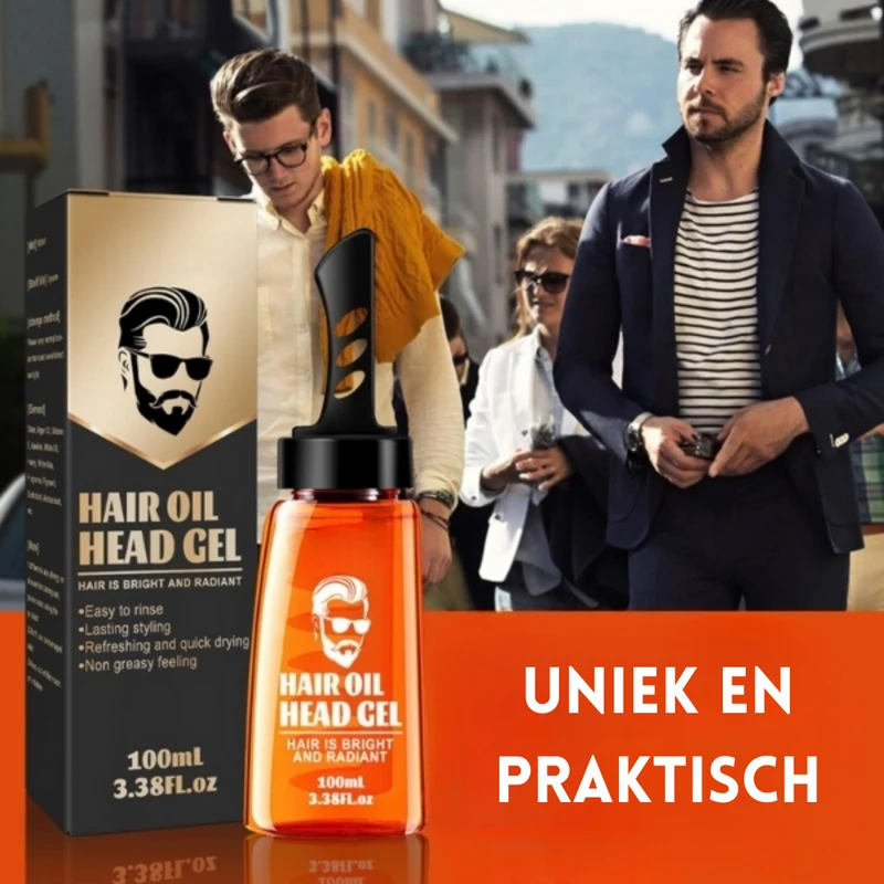FrisurFix™ 2-in-1-Haargel mit Kamm (1+1 FREE)