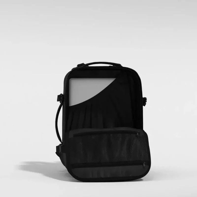 CabinZero Military 28L Lightweight 0.8kg Carry On Backpack - Absolute Black