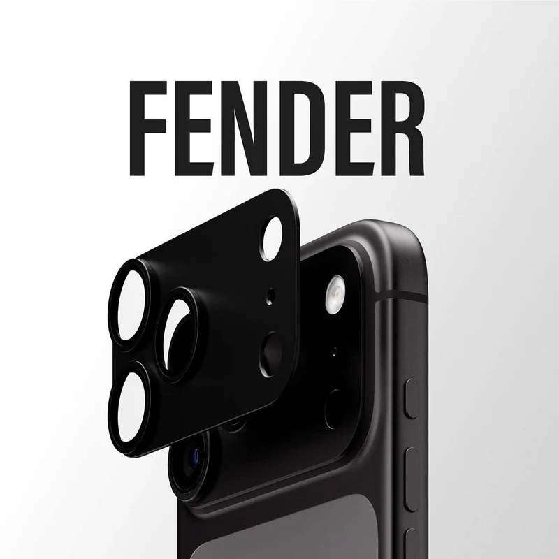 PanzerGlass Fender Camera Protector for iPhone 18 Pro Max (Shades of Grey)