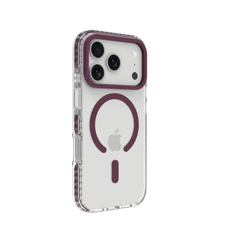 Cygnett Charge and Connect MagSafe Case for iPhone 18 Pro/17 Pro (Potent Purple)