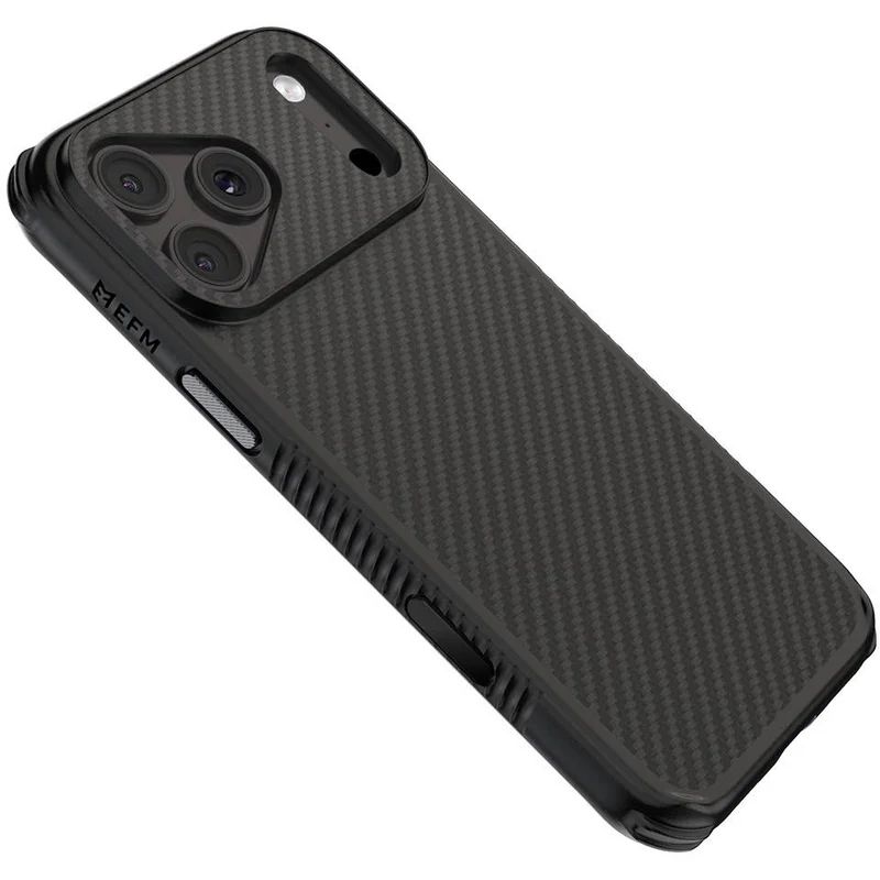 EFM Cayman Case with D3O Zero for iPhone 18 Pro Max (Black)