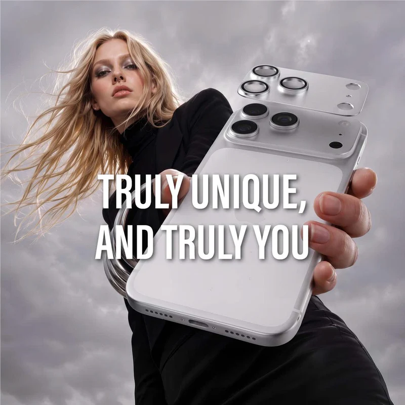 PanzerGlass Fender Camera Protector for iPhone 18 Pro Max (Silver)