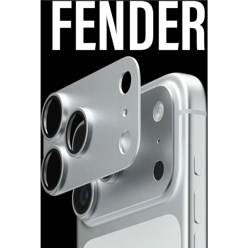 PanzerGlass Fender Camera Protector for iPhone 18 Pro Max (Silver)