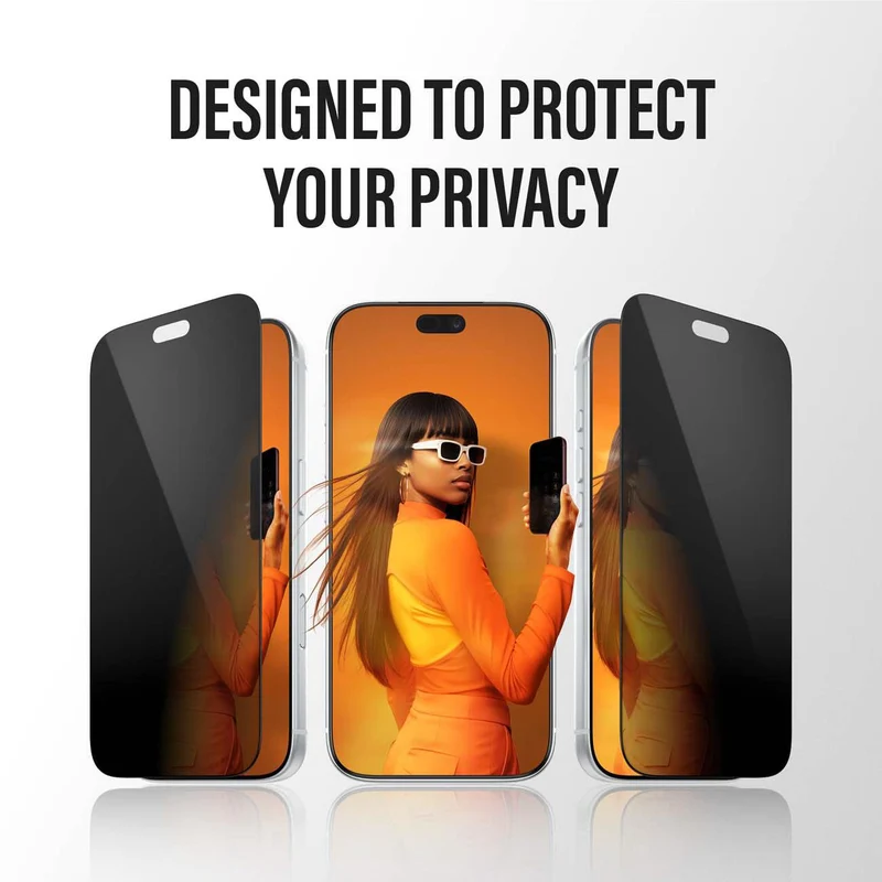 PanzerGlass 2-Way Privacy Screen Protector for iPhone 18 Pro Max with Ultra-Wide FASTFIT IN-A-BOX