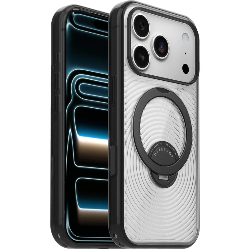 OtterBox Symmetry Magnetic Stand Case for iPhone 18 Pro (Black)