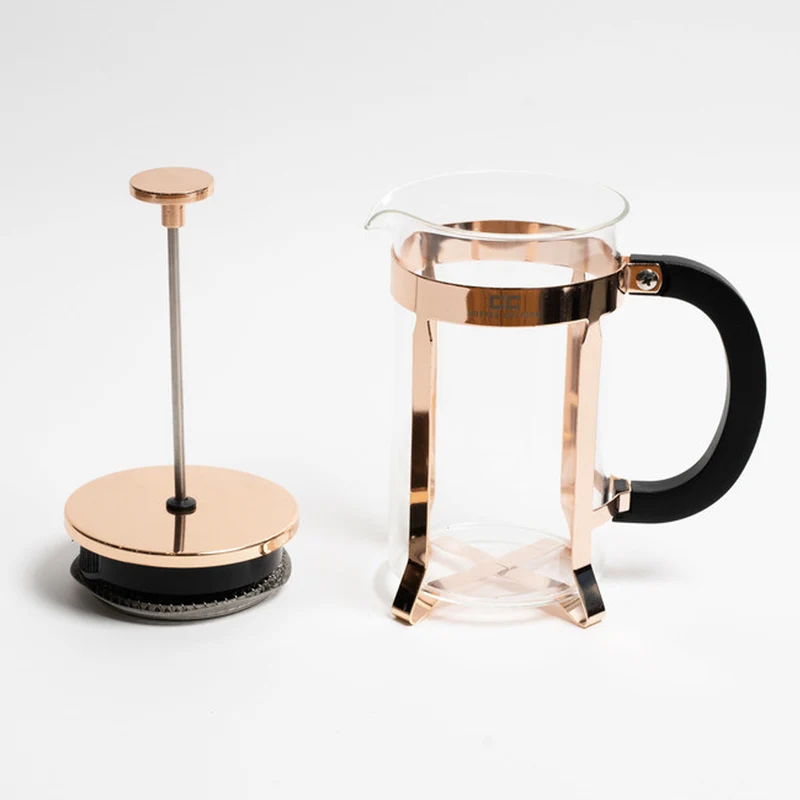 Coffee Culture 350ml French Press Coffee Plunger (Rose Gold)