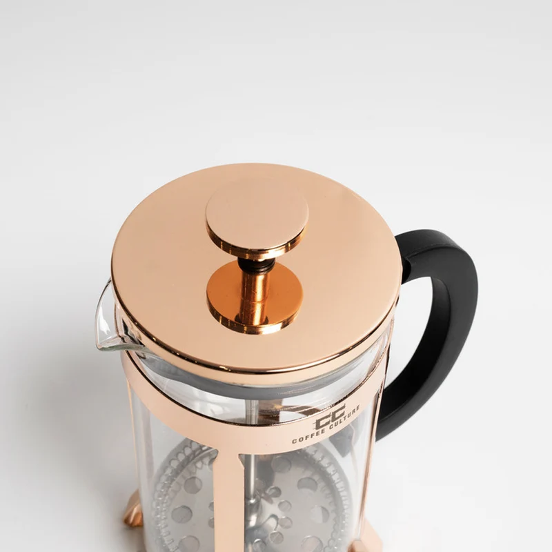 Coffee Culture 350ml French Press Coffee Plunger (Rose Gold)