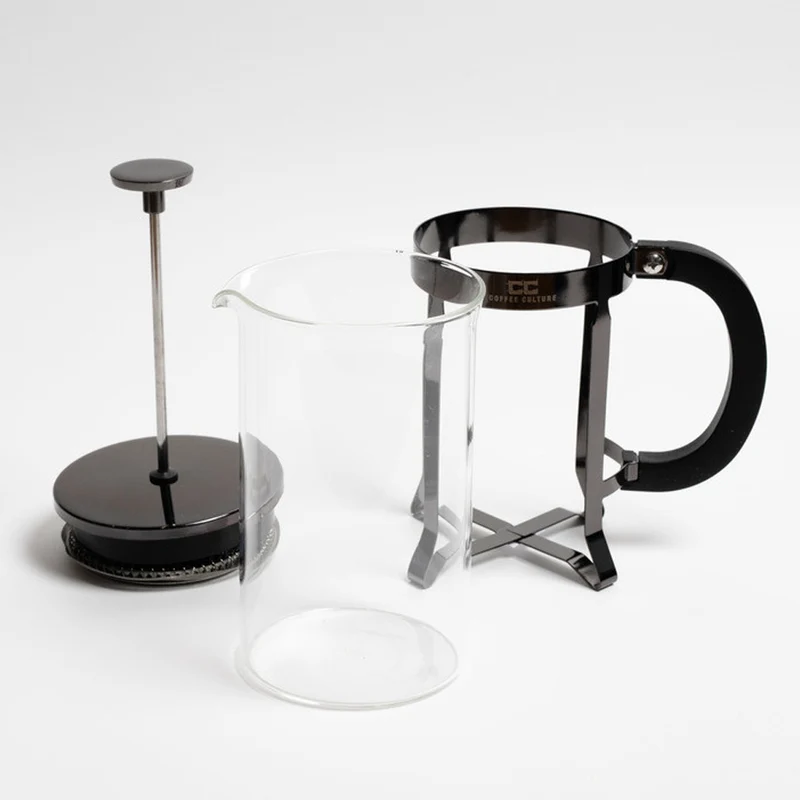 Coffee Culture 1L French Press Coffee Plunger (Black)