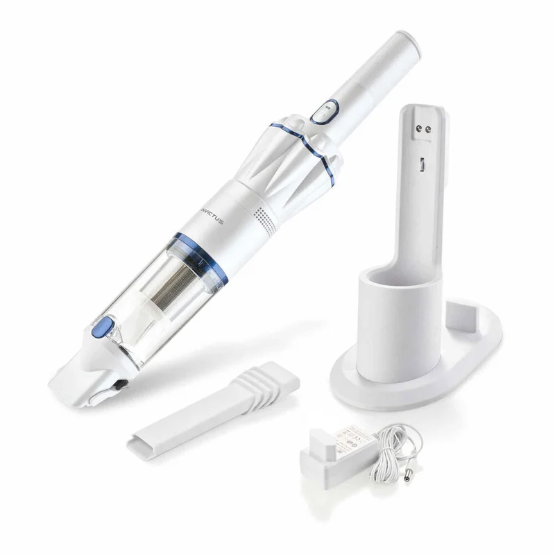 Invictus 9-Pieces One Handheld Vaccum Cleaner Set (White)
