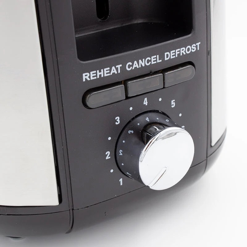 Nero 4 Slice Toaster Long Stainless Steel