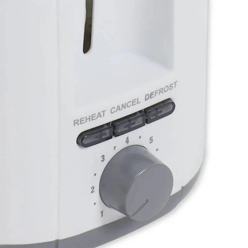Nero Toaster 2 Slice White with 7 Browning Settings